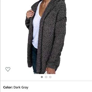 Grey cardigan size M